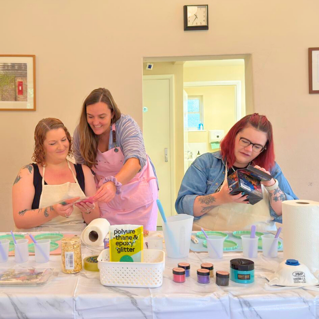 Resin Coasters Experience - Create Something Beautiful