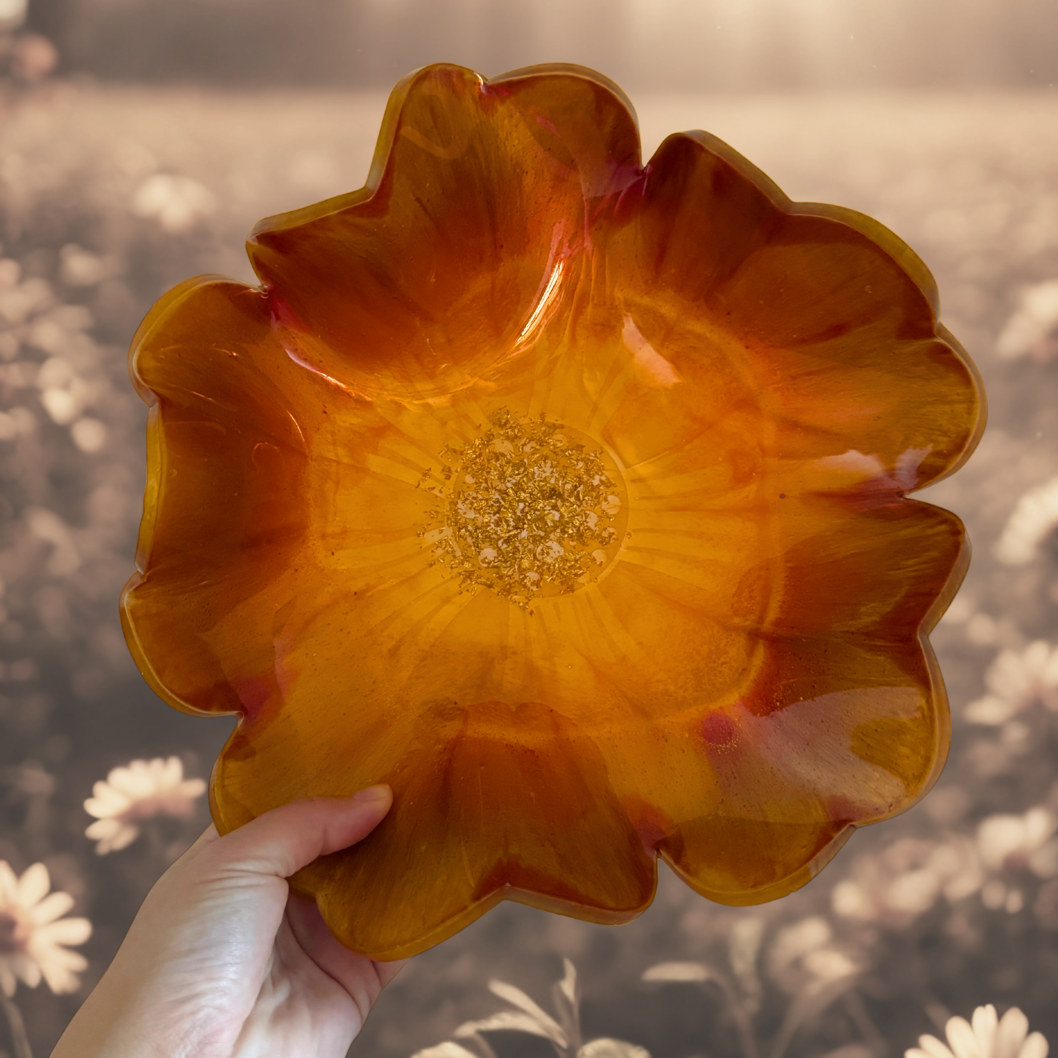 Golden Harvest Bowl – Autumn Statement Piece
