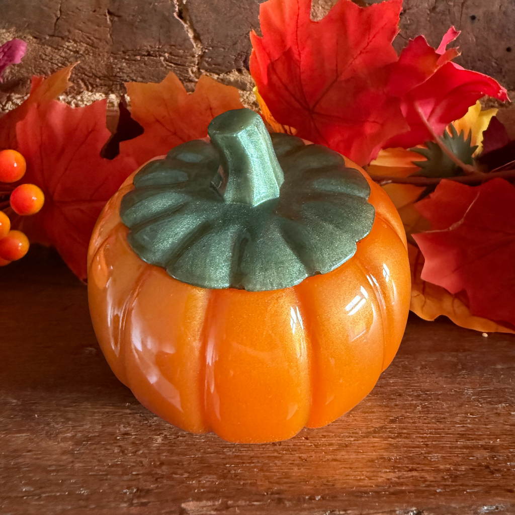 Sparkling Pumpkin Pot - Tealight & Treat Holder