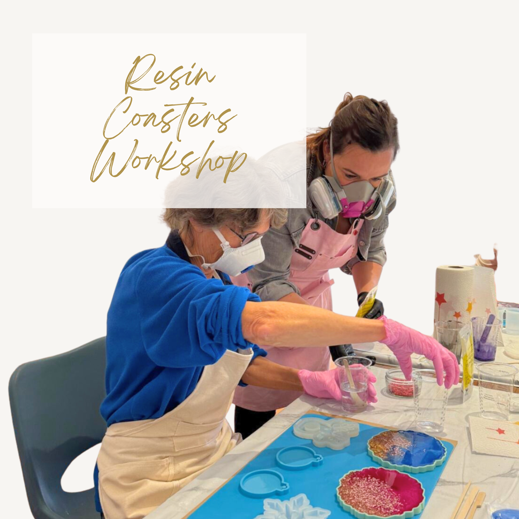 Resin Coasters Experience - Create Something Beautiful