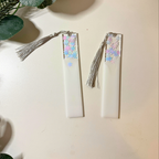 Winter Tales Resin Bookmark