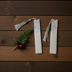 Winter Tales Resin Bookmark