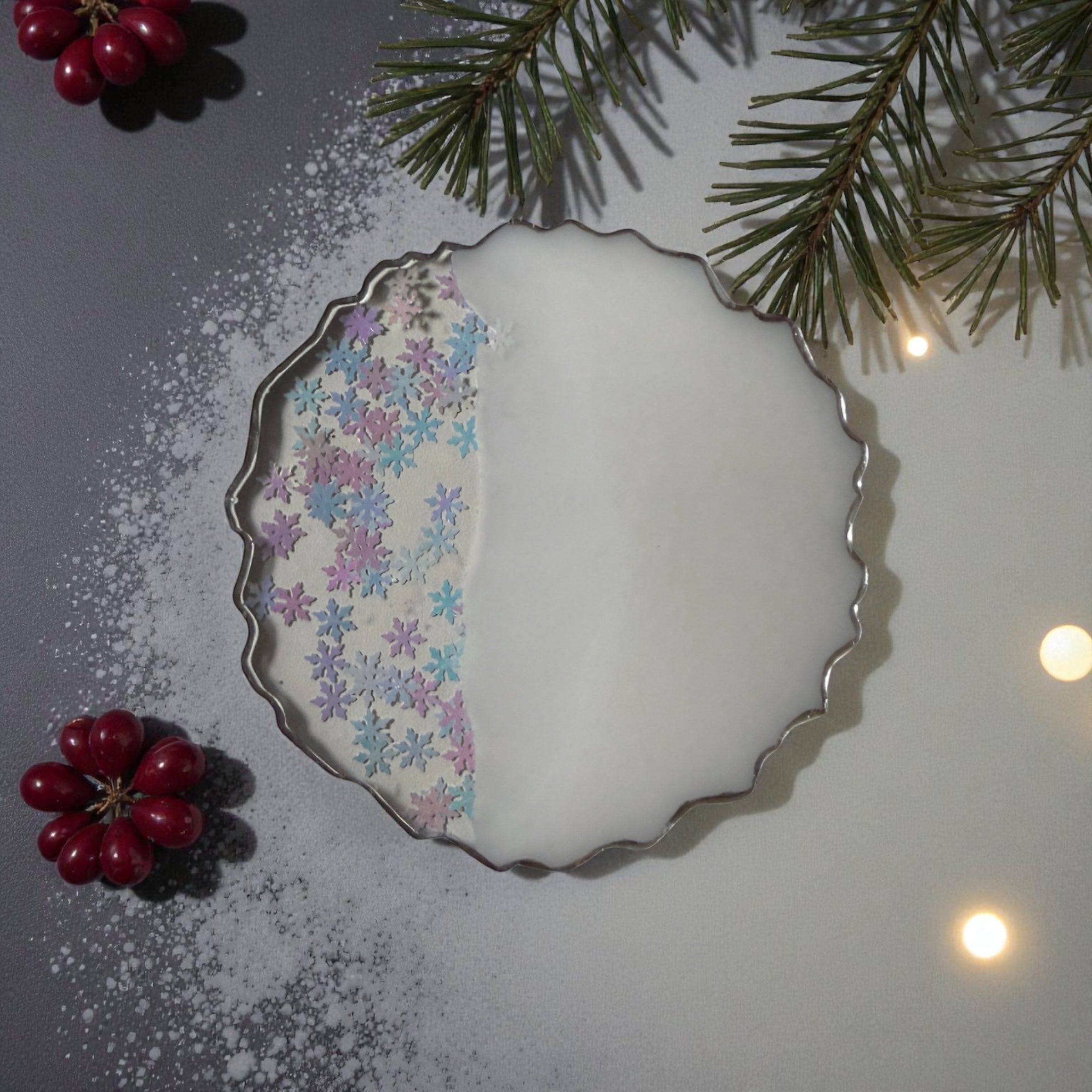 Winter Frost Coaster