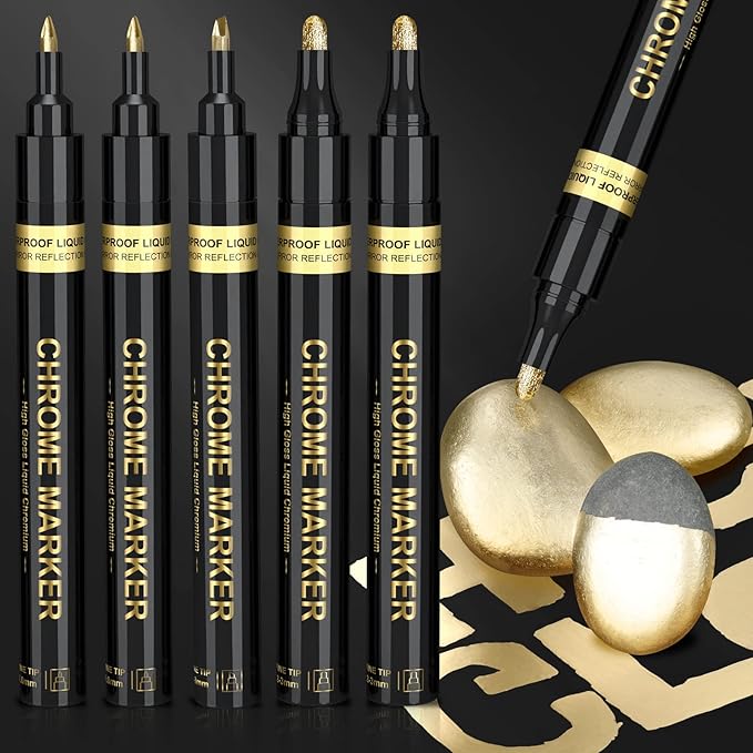 Liquid Gold Chrome Marker – Add a Luxe Touch to Your Creations ✨